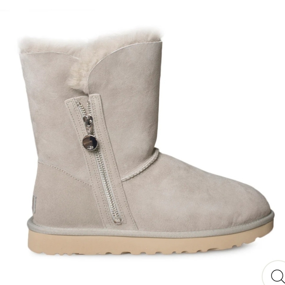 UGG Bayley Zip Short Goat Boots For Women's